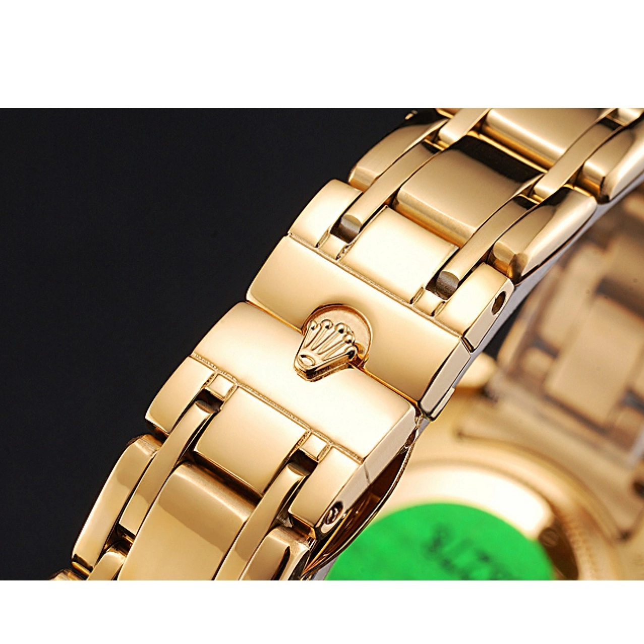 Aaa replica watch Jewels Bezel Datejust Dial And Rolex Gold 622835 Case Diamond Pink Bracelet 0519